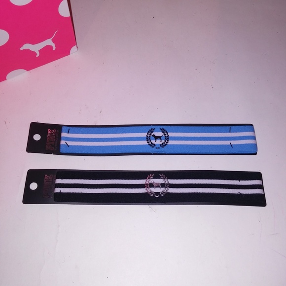 Set of 2 Victoria Secret PINK‎ Headbands - Picture 3 of 5